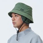Панама Daiwa DC-9025W Storm Fleece Bucket Hat [Black] Free