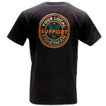 Футболка Grundens Dark Seas X Grundens Day Job T-Shirt, Black, L