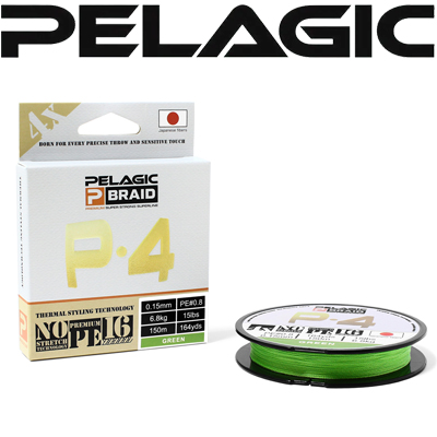 Pelagic Braid X4 Green 150m