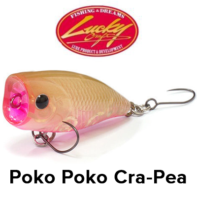 Lucky Craft Poko Poko Cra-Pea 