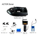 Прикормочный кораблик Boatman Actor Sonar Black