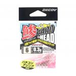 Джиг головка Decoy SV-58 Aji-Caro Head #6-0.6g