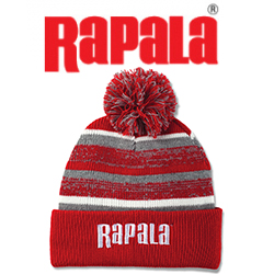 Rapala Шапка с помпоном красная