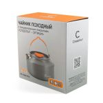 Чайник походный Следопыт Optimum, 1,6 л, анодированный алюминий