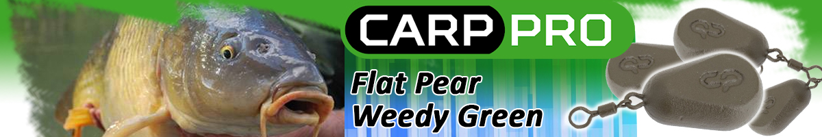 Carp Pro Flat Pear Weedy Green