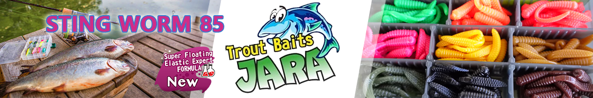 Trout Baits Jara Elastic Sting Worm 85 (Сыр)