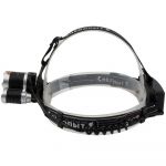 Фонарь налобный "Сибирский Следопыт-Fisher", 1LED WARM + 2 LED UV, аккум. 220В