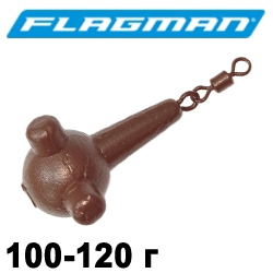 Flagman Грузило маркерное "Булава" brown