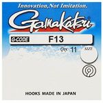 Крючок Gamakatsu F13 Ring Eye N-L №04 (13шт)