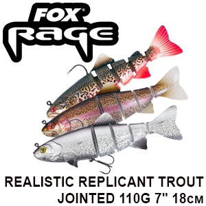 Fox Rage Realistic Replicant Trout Jointed 110g 7"/18cm