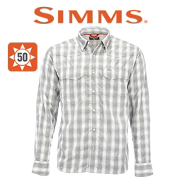 Simms Big Sky LS Shirt, Rock Ridge Plaid