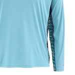 Футболка Simms Solarflex LS Crewneck Artist Series Deyoung Tarpon Sky Blue размер M