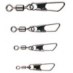 Карабин с вертлюгом Cralusso Swivel & safety snap №14 / 3,0 кг (12pcs/bag) (2115-14)