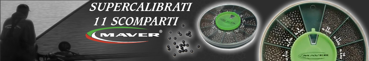 Maver Supercalibrati 11 scomparti MIS.3-7/0