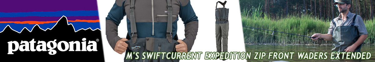 Patagonia M's Swiftcurrent Expedition Zip Front Waders, FGE