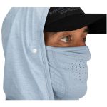 Термофутболка Simms SolarFlex Guide Cooling Hoody, Cloud Camo Grey, M