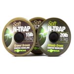 Поводковый материал Korda N Trap Soft Gravel Brown 30lb KNT12