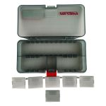 Коробка для приманок Ruzza 178x94x32мм 2 перегородки + 6 перемычек