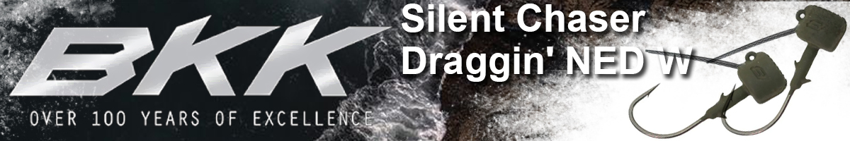 BKK Silent Chaser-Draggin' NED W. #1/0, Green