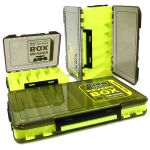 Коробка для приманок Vido Craft VD-2014 Revers Box, желтая, размер 27.3х19х4.7см