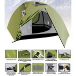 Палатка Tramp Lite Fly 3 зеленый