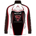 Футболка с длинным рукавом Sprut Team of Anglers II (Limited Edition) Black/White/Red р. XL