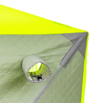 Палатка зимняя Premier Fishing Куб утеплённая 1,5х1,5 yellow lumi/gray