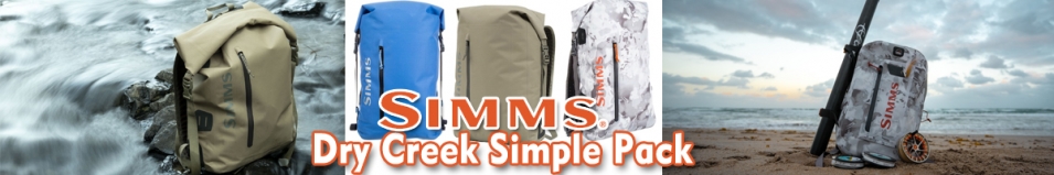 Simms Dry Creek Simple Pack, Riparian Camo, 25L