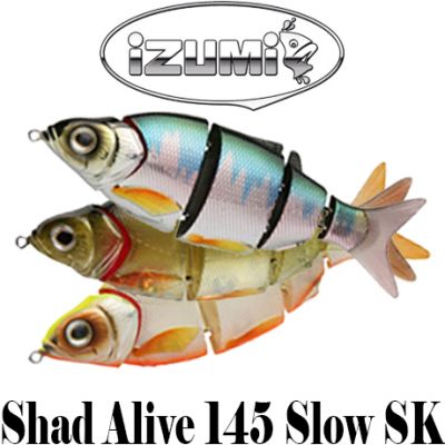 Izumi Shad Alive 145 Slow Sinking