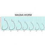 Крючок офсетный Fish Season Magna Worm, №1/0 (5 шт)