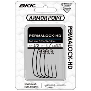 Крючок офсетный BKK Armorpoint-Permalock-HD (A-EW-8417) - 4/0# (4шт)