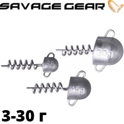 Savage Gear Cork Screw Heads