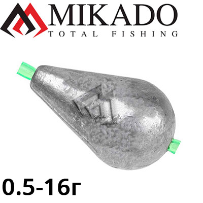 Груз скользящий Mikado СЛЕЗА со сквозным кембриком (OMC-01100)