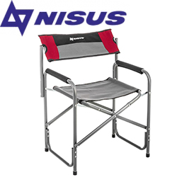 Nisus (T-N-DC-07-PS-GRD) Кресло директорское, серый/красный/черный