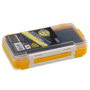 Коробка Meiho Rungun Case 1010W-2 YEL двусторонняя с неопреном 175х105х38мм