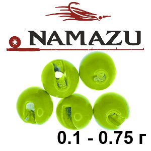 Namazu Pro TiA Tungsten Head Trout цв. фц. шартрез