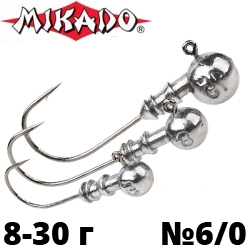Джиг-головка Mikado Nihonto BN крючок №6/0