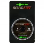 Плетеный шоклидер Korda Hybrid Stiff, Weedy green, 20lb - 15m KHY5