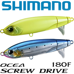 Shimano Ocea Screwdrive 180F Flash Boost [XU-A18Y/XU-C18Y]
