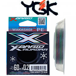 YGK X-Braid Aurora (極光) 60m