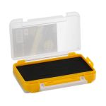 Коробка Meiho Rungun Case 1010W-2 YEL двусторонняя с неопреном 175х105х38мм