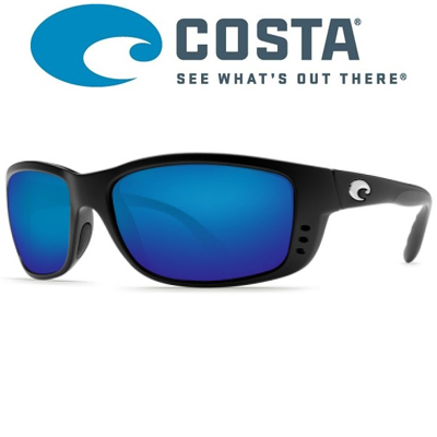 Costa Zane 580 P Black/Blue Mirror