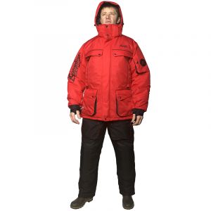 Костюм зимний Canadian Camper Snow Lake Pro (куртка+брюки) цвет black/red, XXL