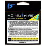 Шнур F-Fishing Azimuth PE X4 Fluo Yellow 150m 0,12мм 6,4кг/14lb