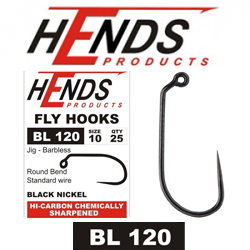 Hends Jig Barbless Black Nickel