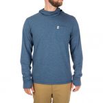 Футболка Simms Henry's Fork Hoody, Navy Heather, L