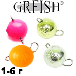 Вольфрамовая чебурашка GRFish цветная