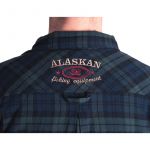 Рубашка Alaskan с меховой подкладкой синяя клетка XL