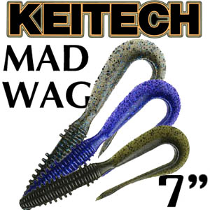 Keitech Mad Wag 7"