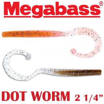Megabass Dot Worm 2 1/4"